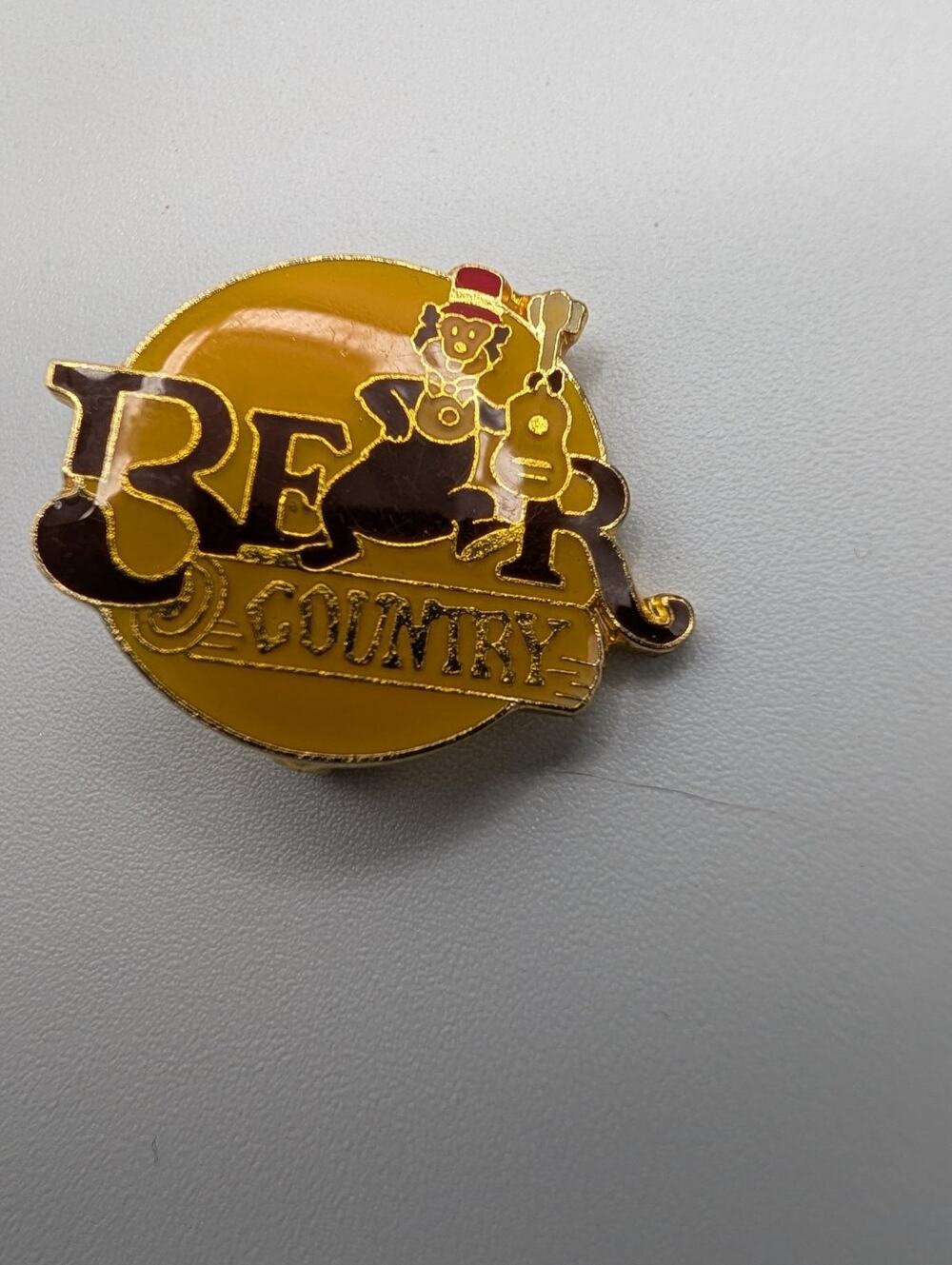Disney Country Bear Jamboree Bear Country Pin Vintage Walt Disney Productions